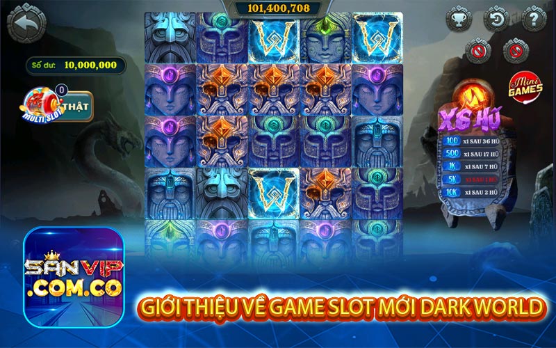 gioi thieu ve game slot moi dark world